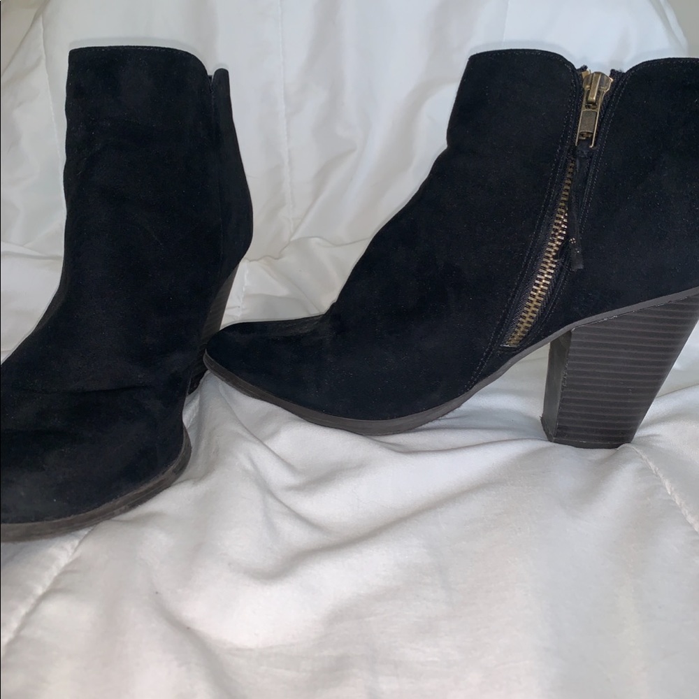 Black booties